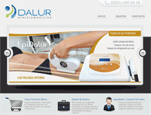 Tablet Screenshot of dalur.com.ar